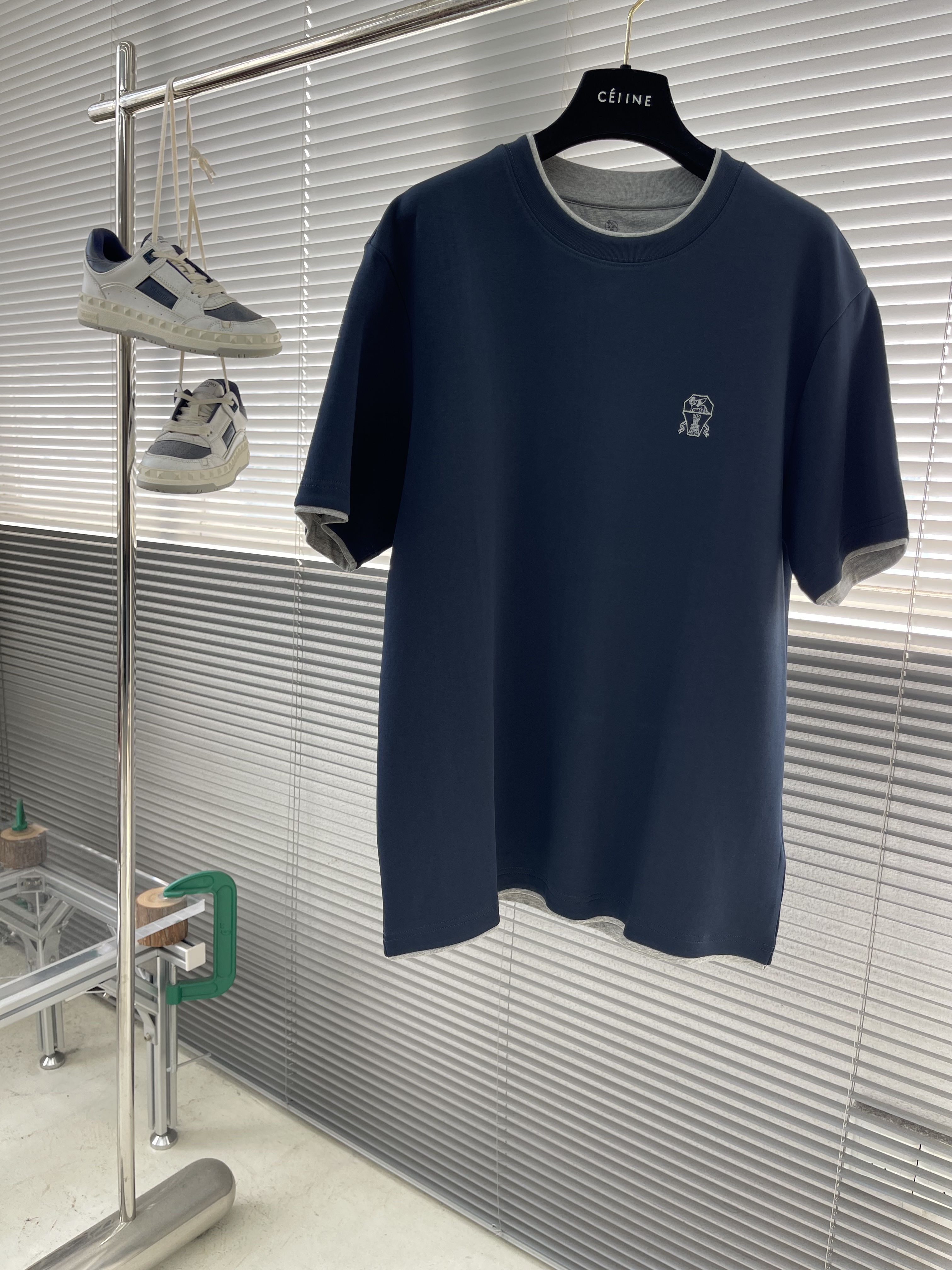 브루넬로 쿠치넬리 Brunello Cucineli 반팔 티셔츠