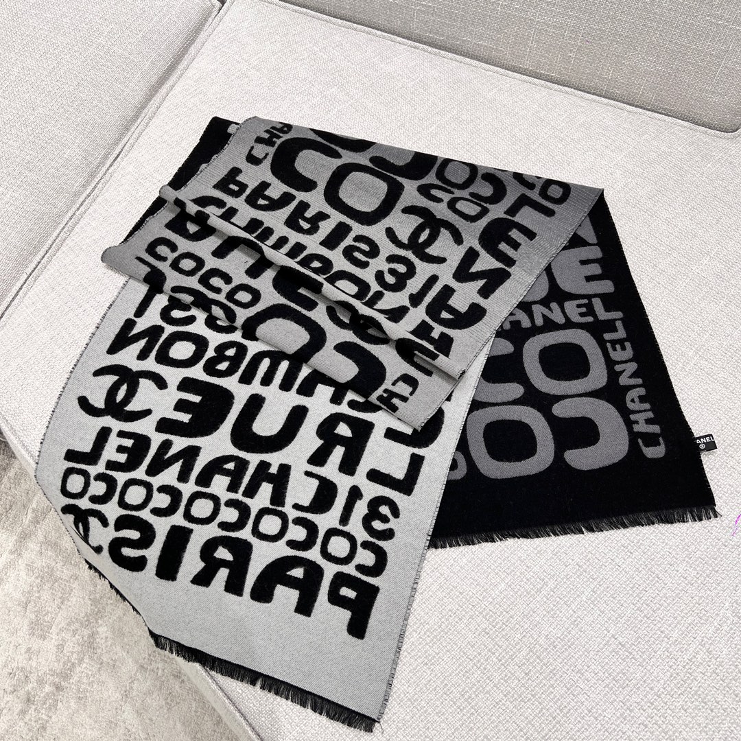 샤넬 CHANEL 스카프 200x46cm