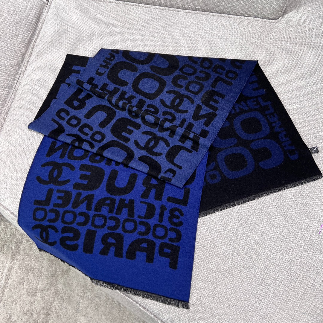 샤넬 CHANEL 스카프 200x46cm