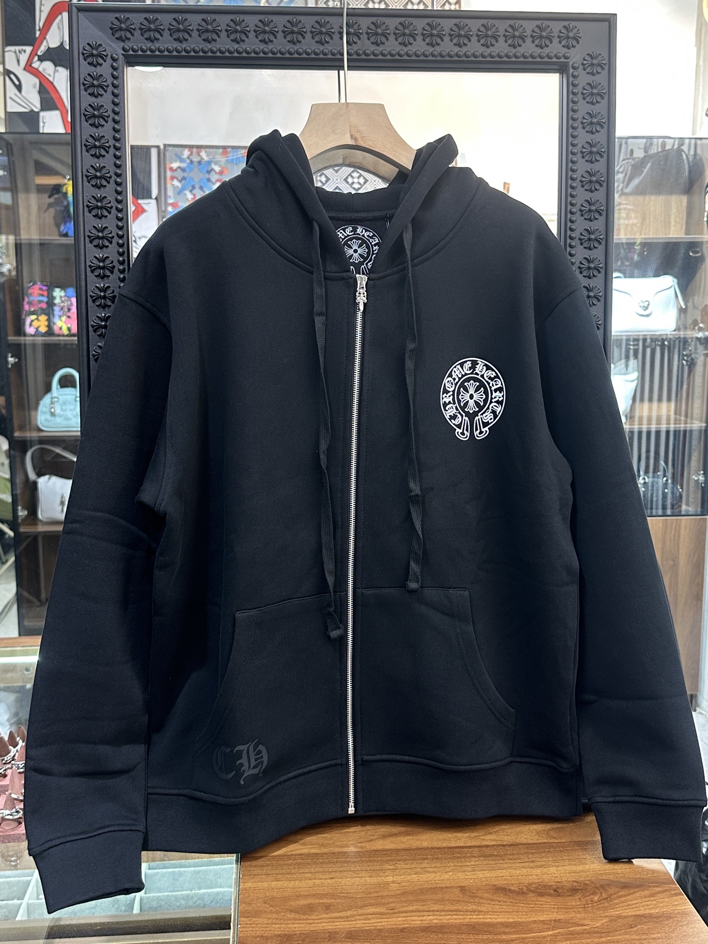 크롬하츠 Chrome Hearts Chengdu Exclusive Horseshoe 후드 집업