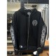 크롬하츠 Chrome Hearts LosAngeles Exclusive Horseshoe 후드 집업