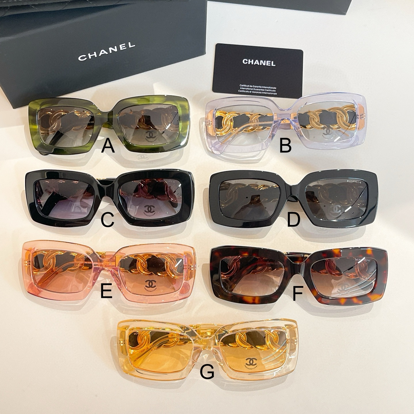 샤넬 Chanel CH9183 54口20-140