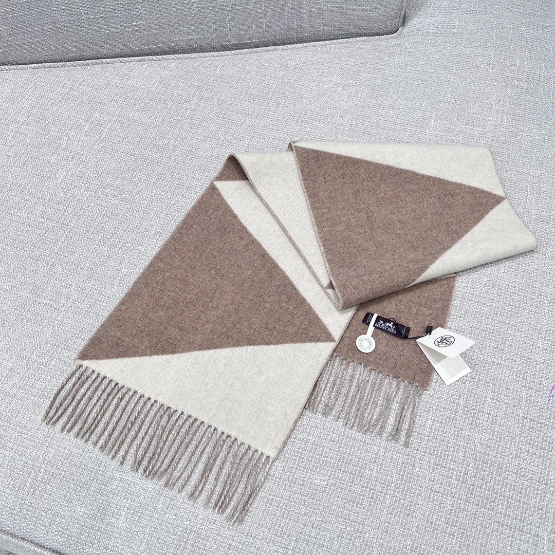 에르메스 Hermes 스카프 캐시미어 30x140cm