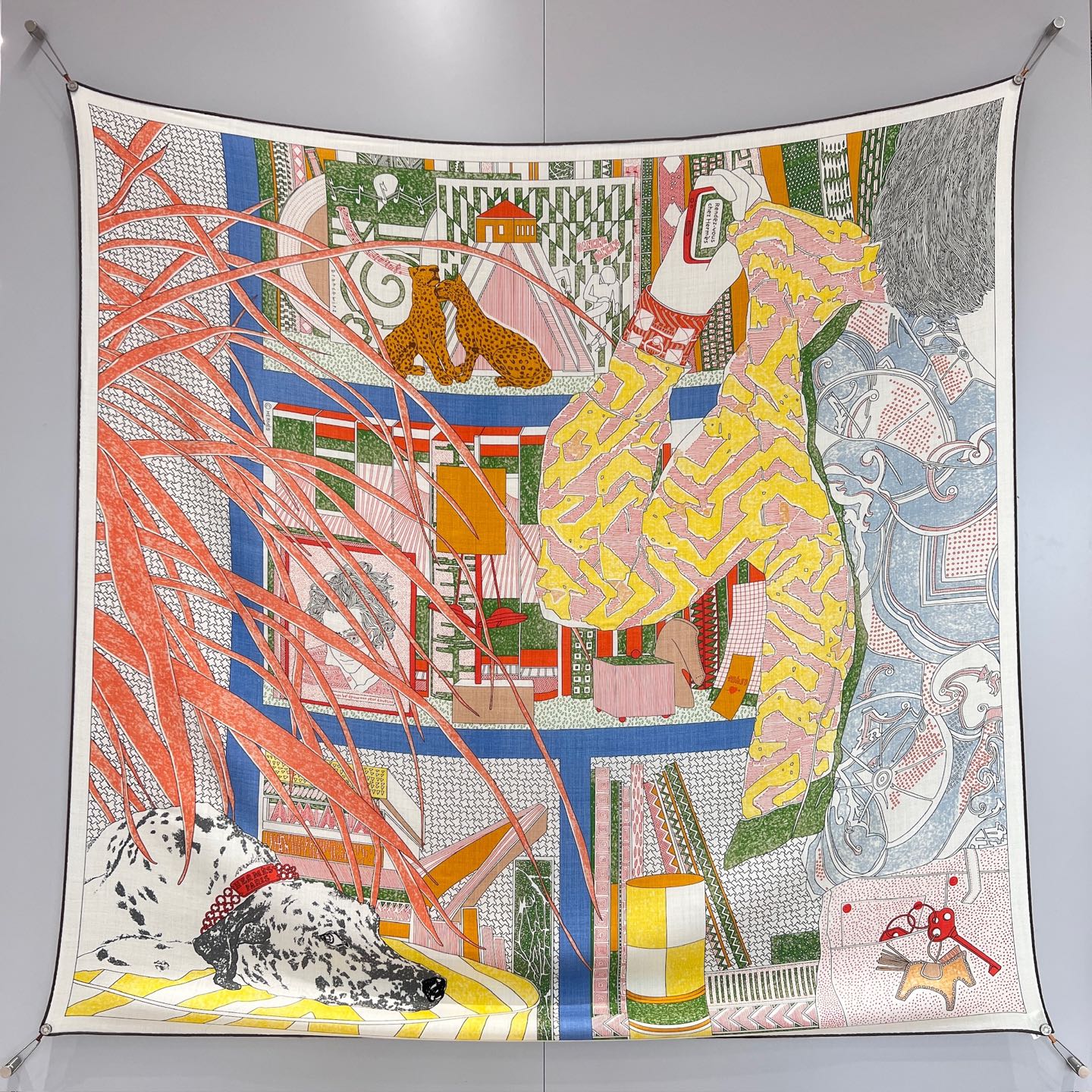 에르메스 Hermes 숄 136x137cm