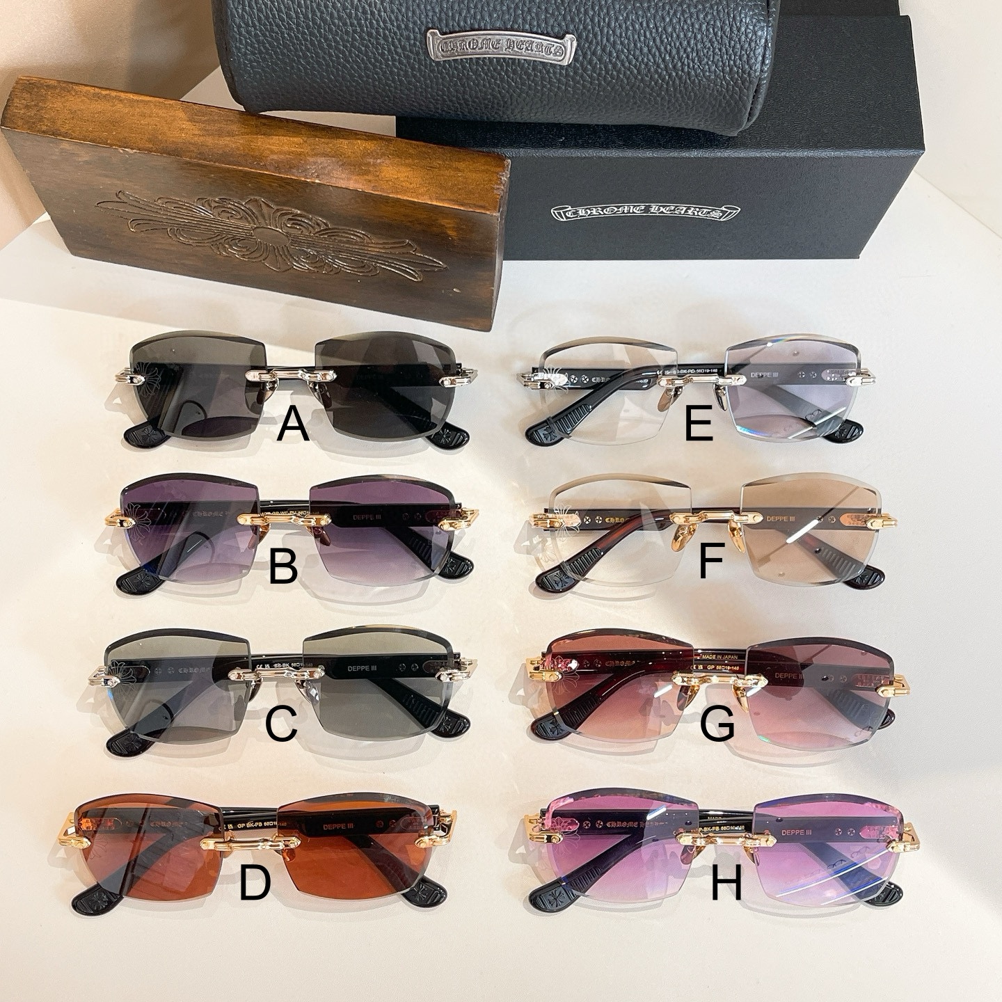 크롬하츠 Chrome Hearts DEPPE III 56口19-146