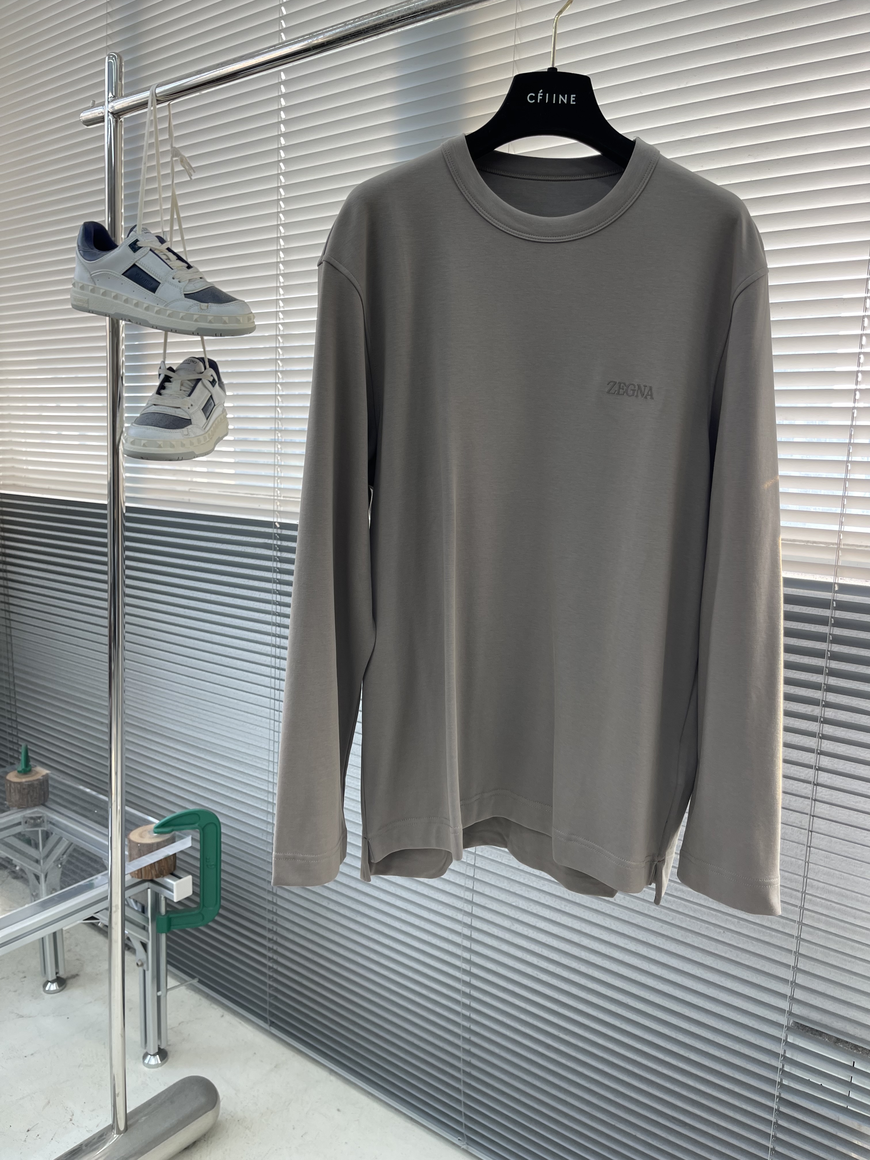 제냐 Zegna 긴팔 티셔츠