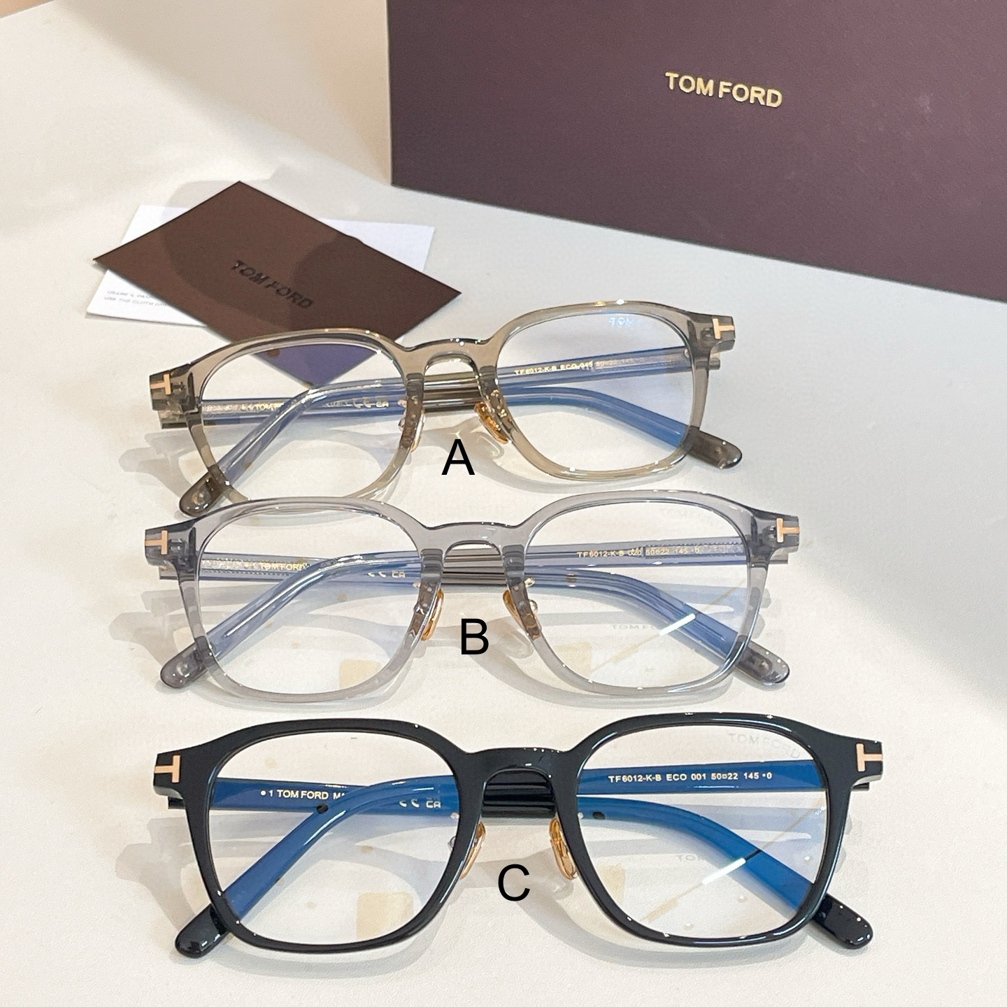 톰포드 Tom Ford TF6012-K-B 50口22-145