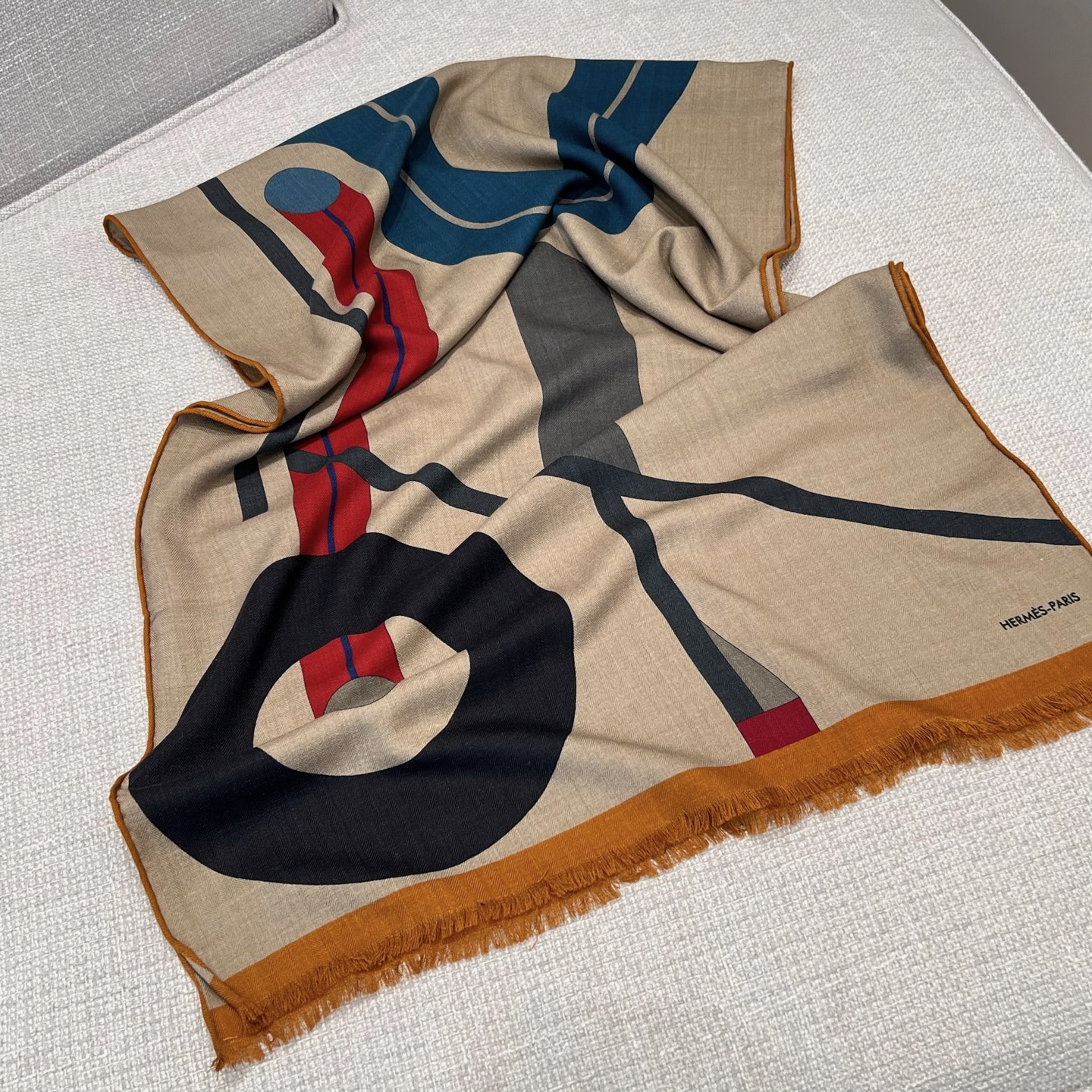 에르메스 Hermes Top Depart 스카프 캐시미어 63x180cm