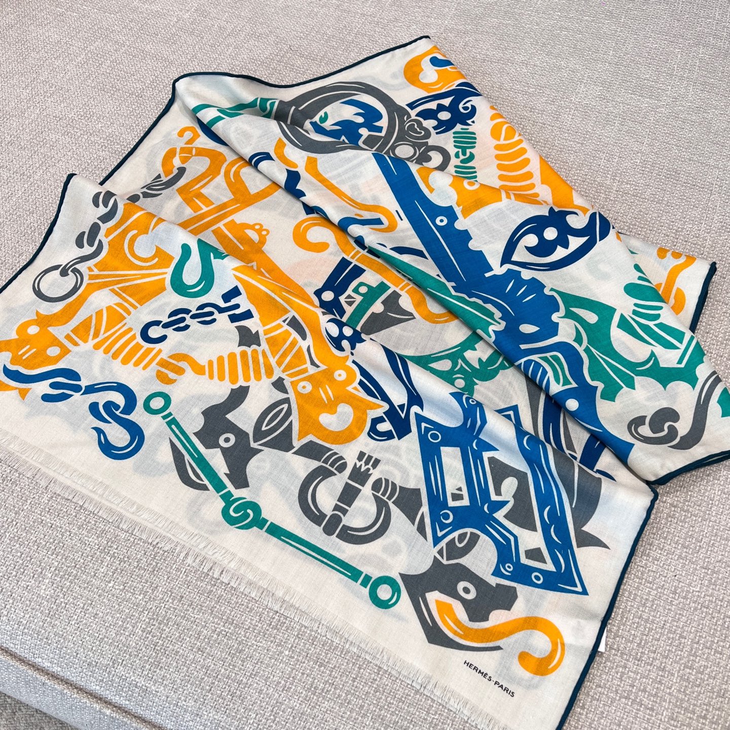 에르메스 Hermes 스카프 캐시미어 63x180cm