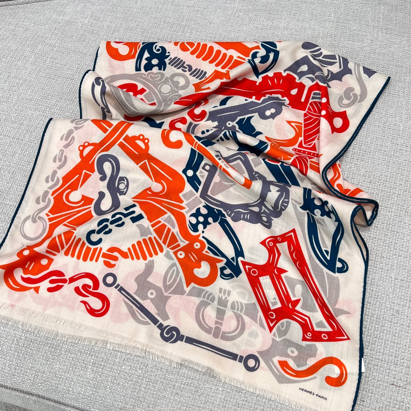 에르메스 Hermes 스카프 캐시미어 63x180cm