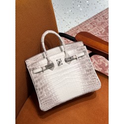 에르메스 Hermes Birkin 25cm Himalaya/silver
