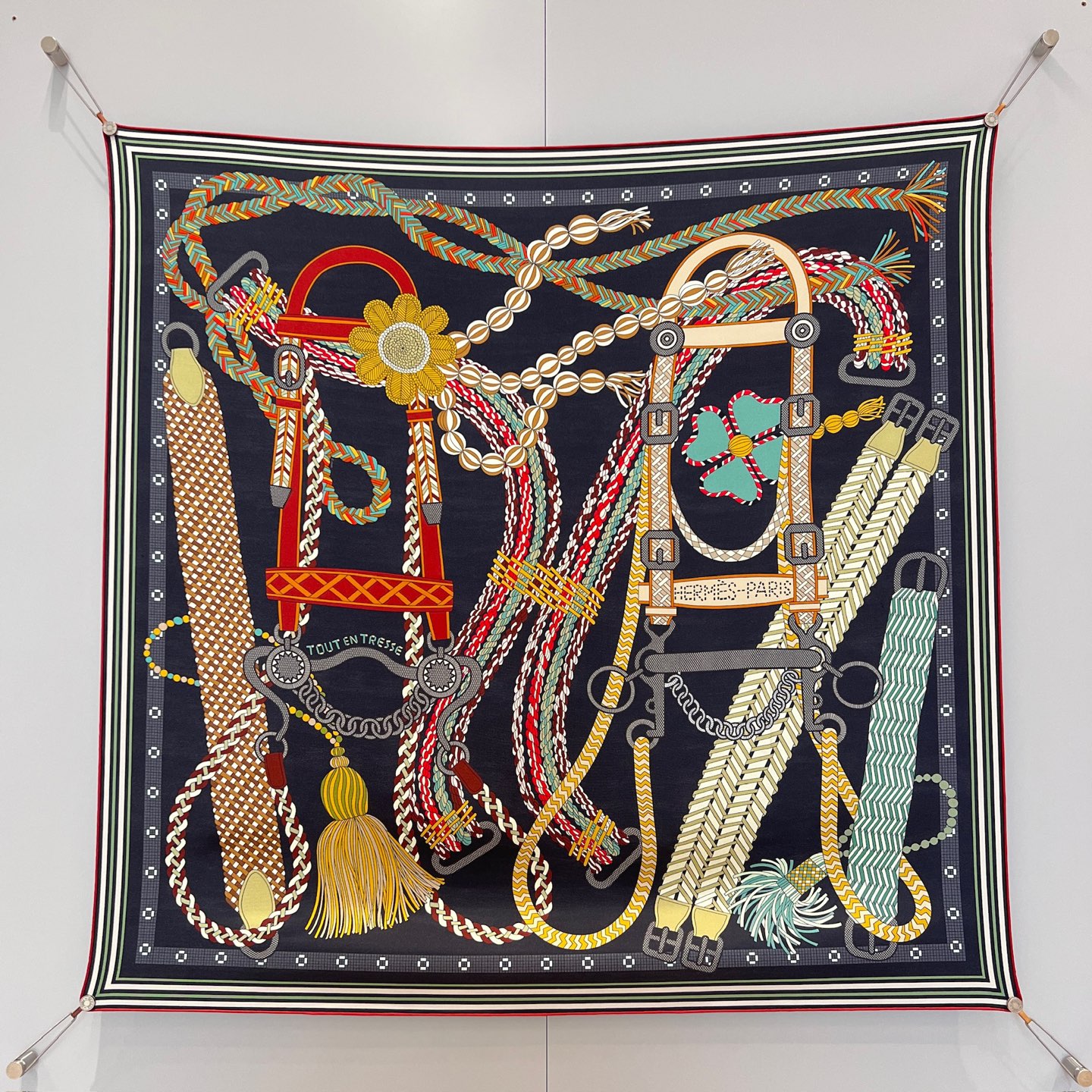 에르메스 Hermes 스카프 90x90cm