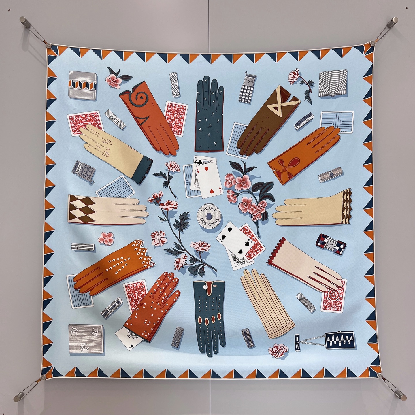 에르메스 Hermes 스카프 90x90cm