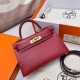 에르메스 Hermes Mini Kelly Mysore 55 Rouge H/gold