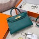 에르메스 Hermes Mini Kelly Mysore Z6 Makachite/gold