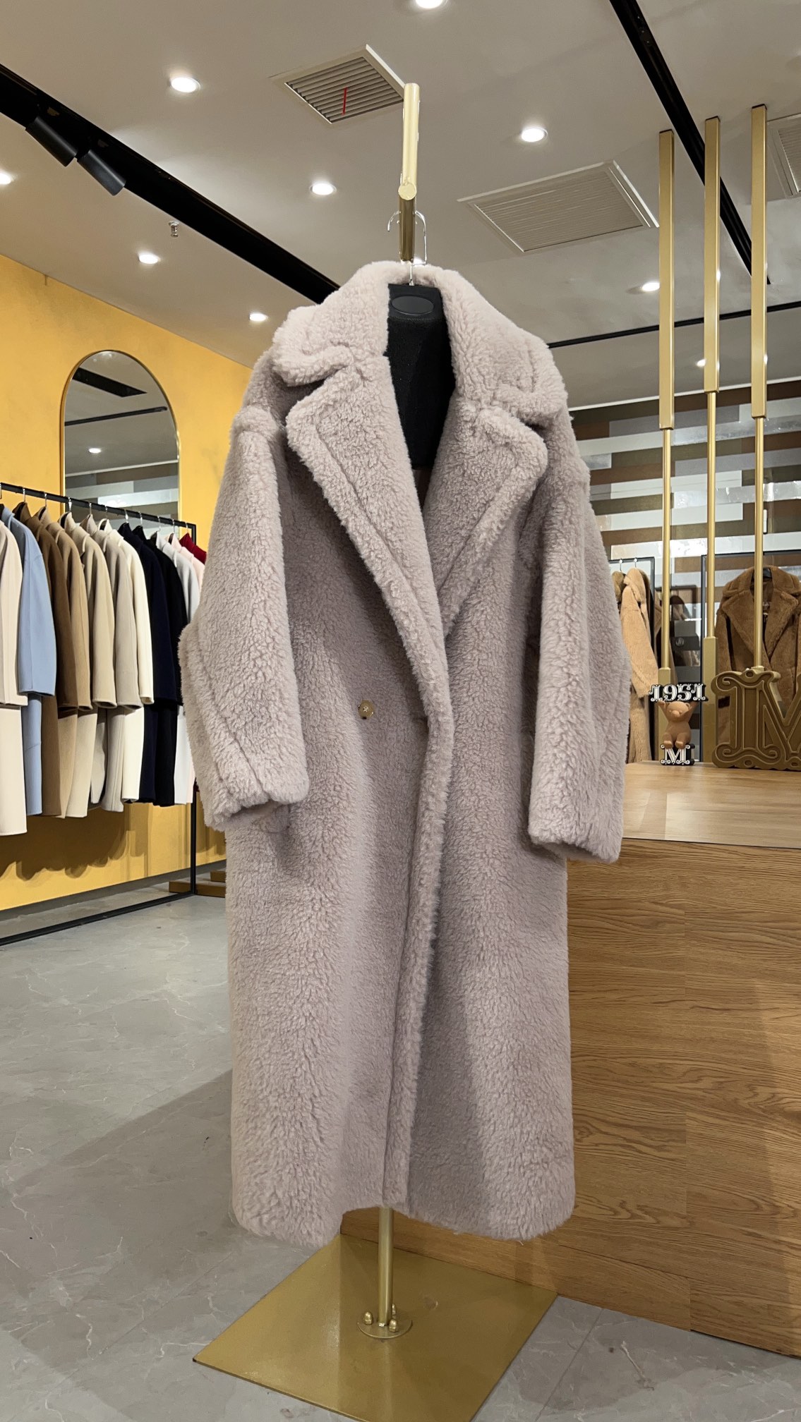 막스마라 Max Mara Teddy Bear Icon Coat 테디베어 코트 Satay color 사차색
