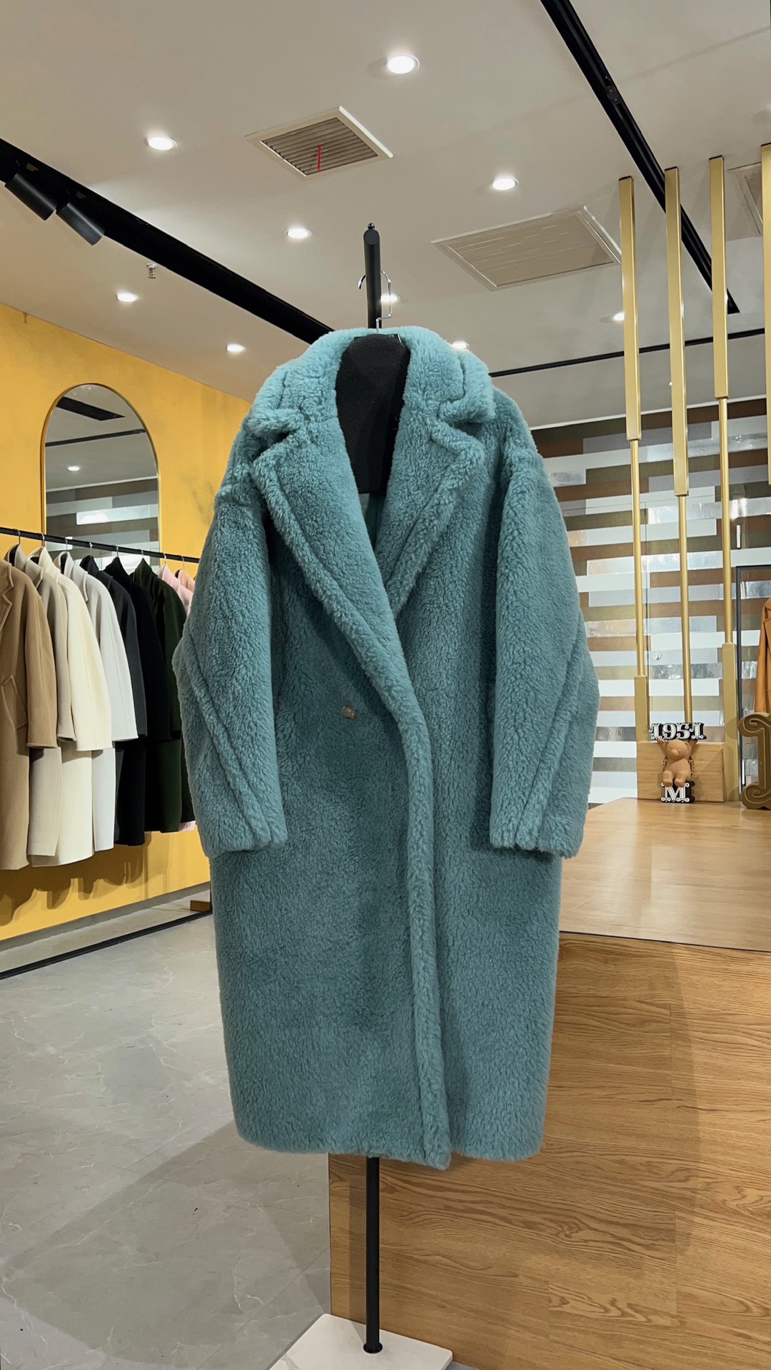 막스마라 Max Mara Teddy Bear Icon Coat 테디베어 코트 Sage green 세이지 녹색