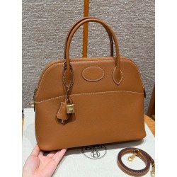 에르메스 Hermes Bolide 31cm Epsom 37 Gold/gold