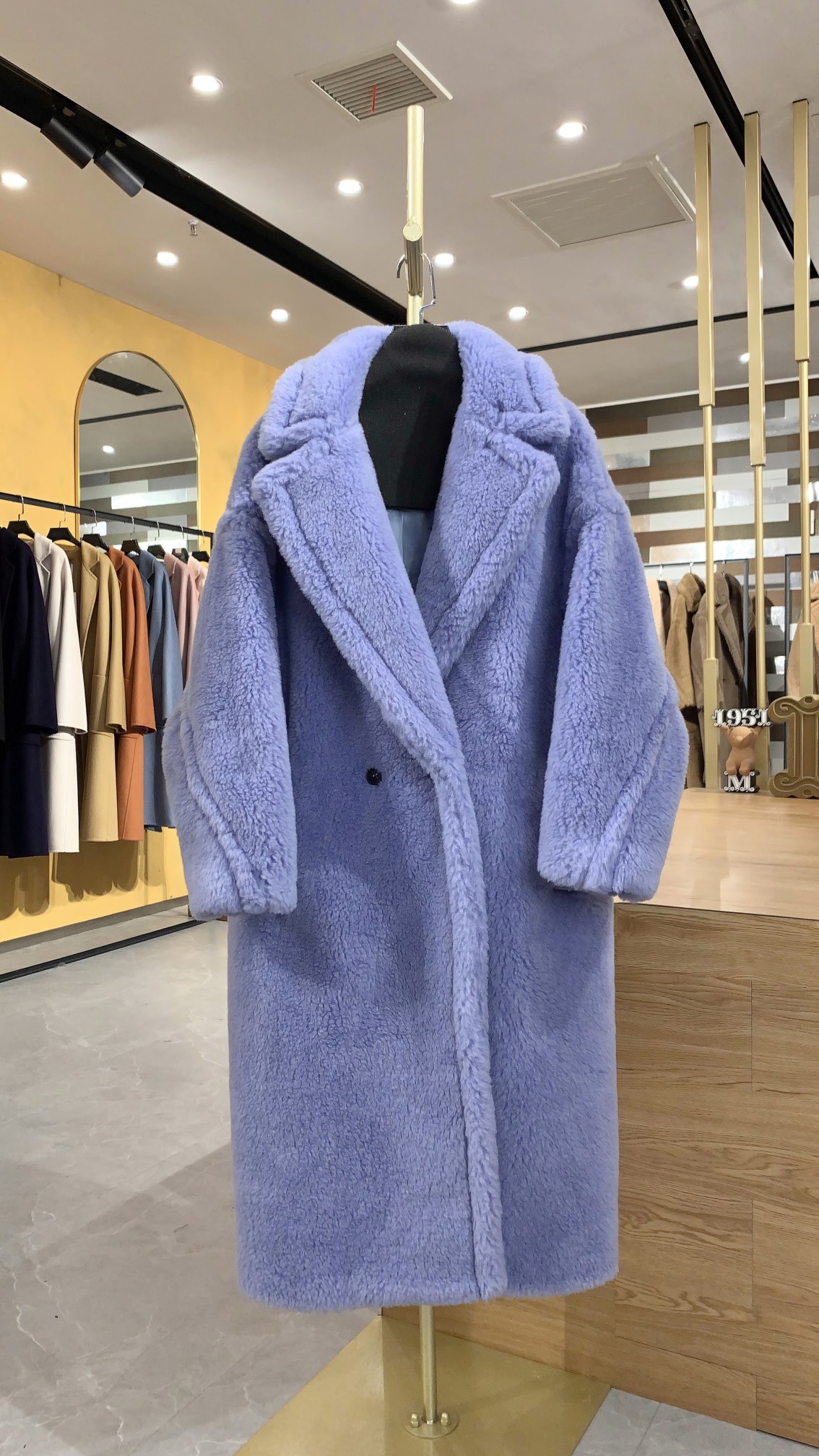 막스마라 Max Mara Teddy Bear Icon Coat 테디베어 코트 Sweet purple 달콤한 보라색