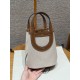 에르메스 Hermes in the loop 18cm Canbas and Swift 37 Gold/gold