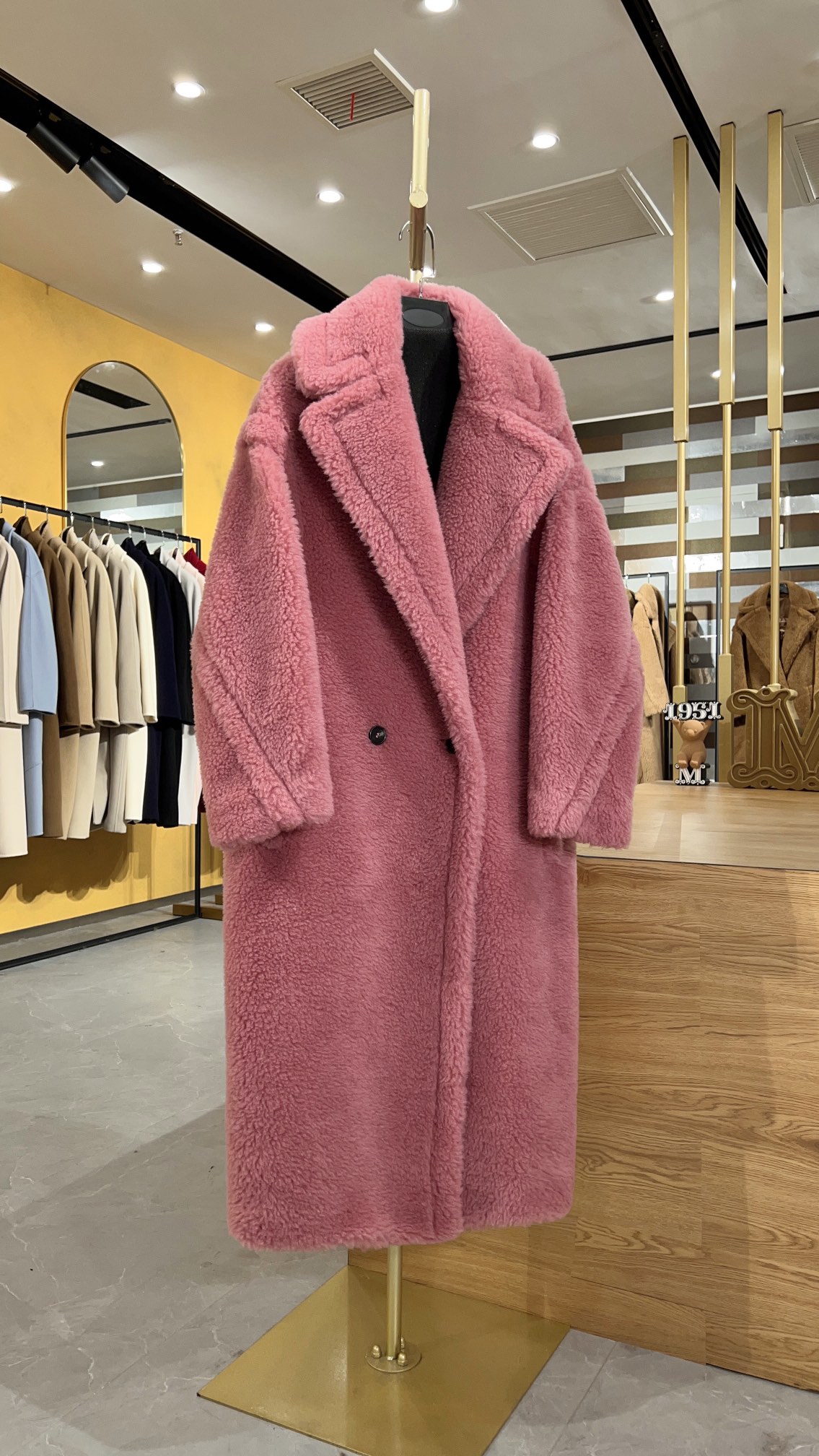 막스마라 Max Mara Teddy Bear Icon Coat 테디베어 코트 bean paste powder 팥고물 가루