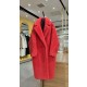 막스마라 Max Mara Teddy Bear Icon Coat 테디베어 코트 Watermelon red 수박 붉은