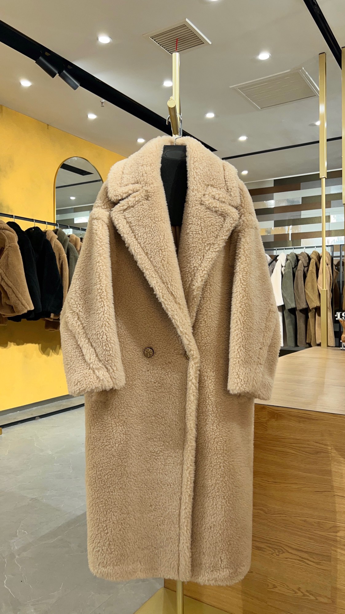 막스마라 Max Mara Teddy Bear Icon Coat 테디베어 코트  Champagne color 샴페인 색