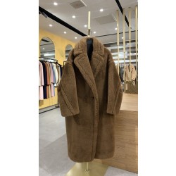 막스마라 Max Mara Teddy Bear Icon Coat 테디베어 양면 코트 Caramel color 카라멜색