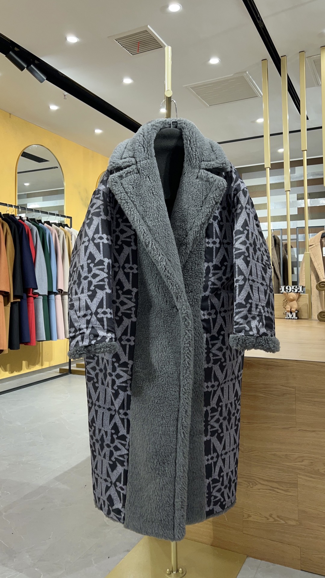 막스마라 Max Mara Teddy Bear Icon Coat 테디베어 코트 Grey 그레이