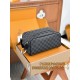 루이비통 Louis Vuitton N40127 Dopp Kit Toilet Pouch Damier Graphite Canvas 28cm