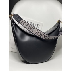 로에베 Loewe 3070 Luna Bag in Satin Calfskin and Jacquard