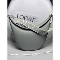 로에베 Loewe 3070 Luna Bag in Satin Calfskin and Jacquard