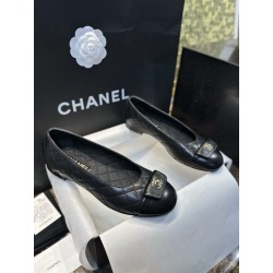 샤넬 CHANEL 24B G45879 발레리나 플랫 Black