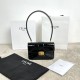 셀린느 Celine 121423 Teen Celine Josephine Bag in Patent Calfskin Black 18.5cm