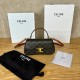 셀린느 Celine 119532 Teen Celine Lola in Triomphe Canvas and Calfskin Tan 20cm