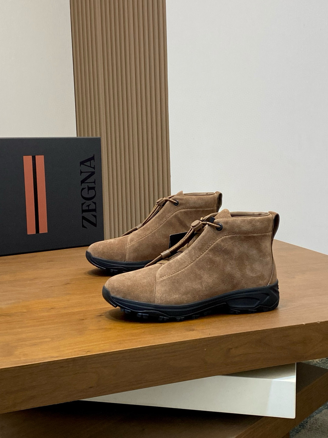 제냐 Zegna TRIPLE STITCHTM VETTA 스니커즈