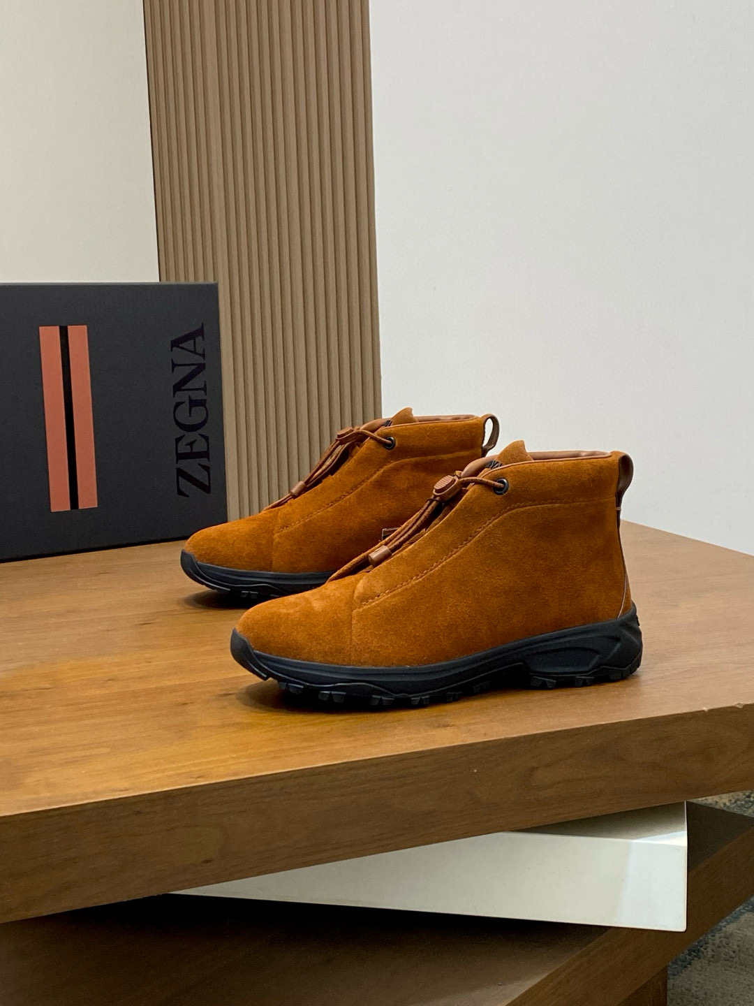 제냐 Zegna TRIPLE STITCHTM VETTA 스니커즈