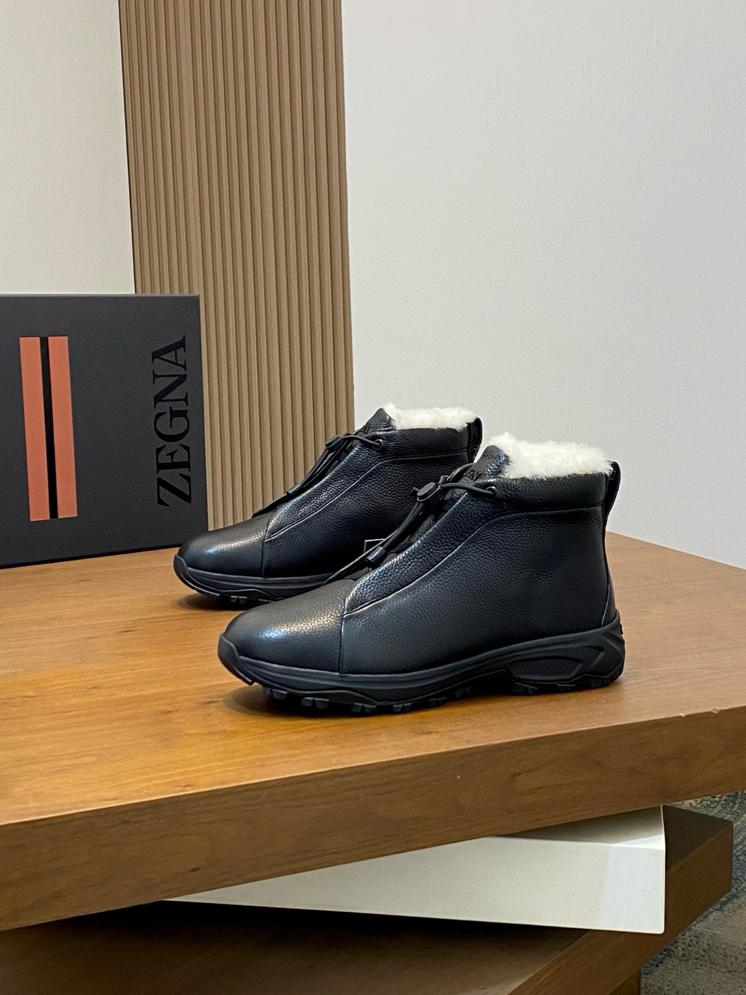 제냐 Zegna TRIPLE STITCHTM VETTA 스니커즈