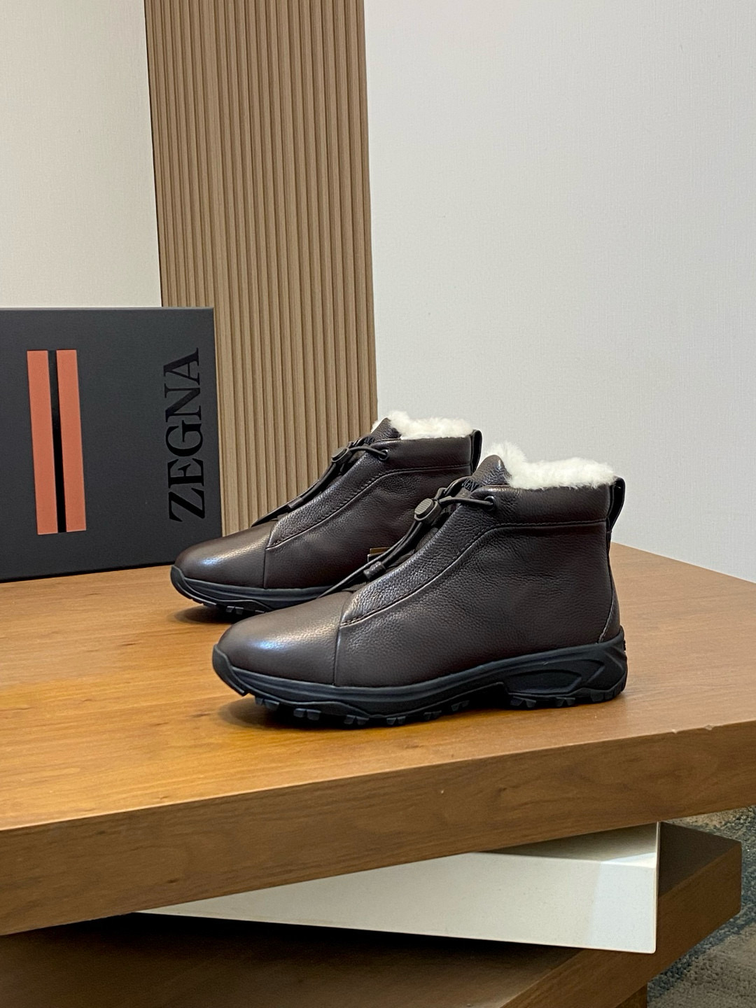 제냐 Zegna TRIPLE STITCHTM VETTA 스니커즈