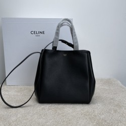 셀린느 Celine 170012 cacbs tote bag Black 27cm