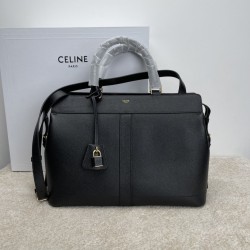 셀린느 Celine 192663 Medium Cabas de France Bag Black 37cm