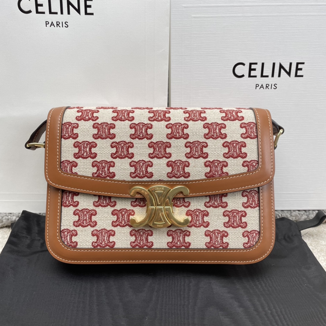 셀린느 Celine 187363 Classique Triomphe Bag 22.5cm