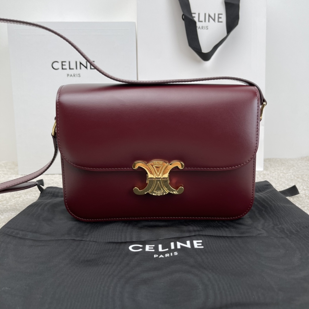 셀린느 Celine 187363 Classique Triomphe Bag 22.5cm