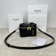 셀린느 Celine 119463 Vanity in Shiny Calfskin Black 18cm