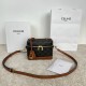 셀린느 Celine 119462  Vanity in Triomphe Canvas and Calfskin Tan 18cm