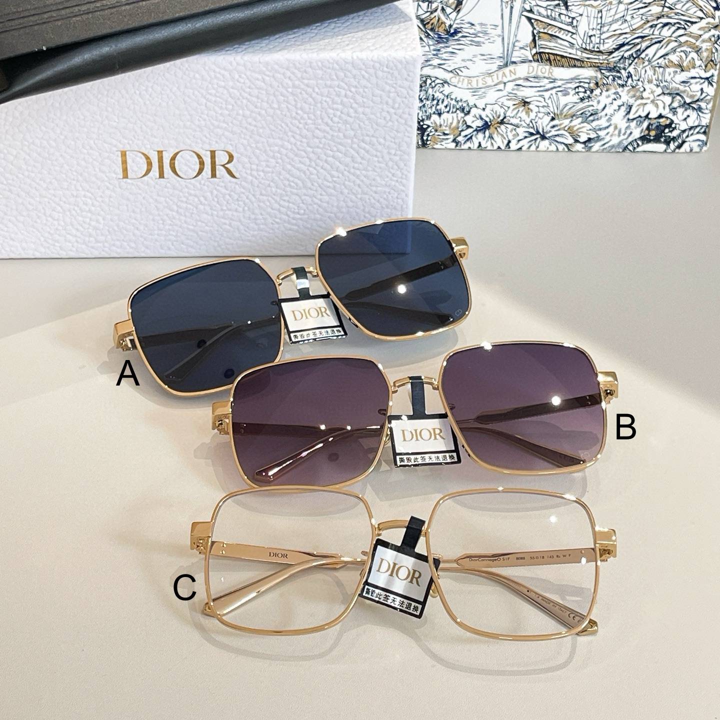 디올 Dior CannageO S1F 55口18-145