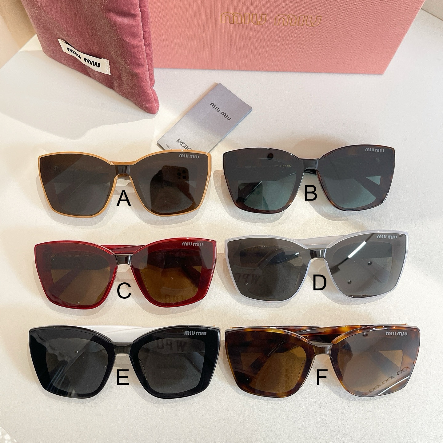 미우 미우 MIU MIU SMU 08Y 52口21-140