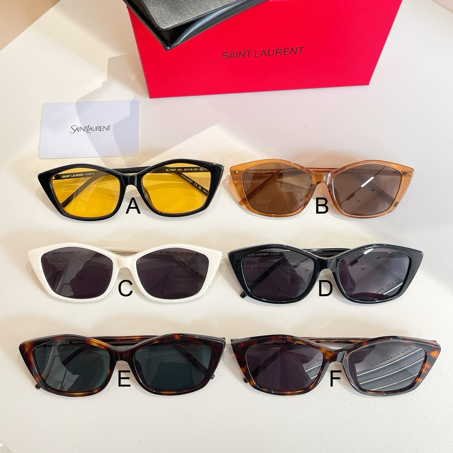 생로랑 Saint laurent SL 775-F 57口16-145