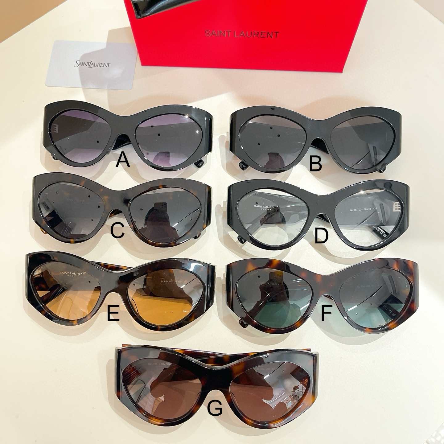 생로랑 Saint laurent SL 854 58口18-125