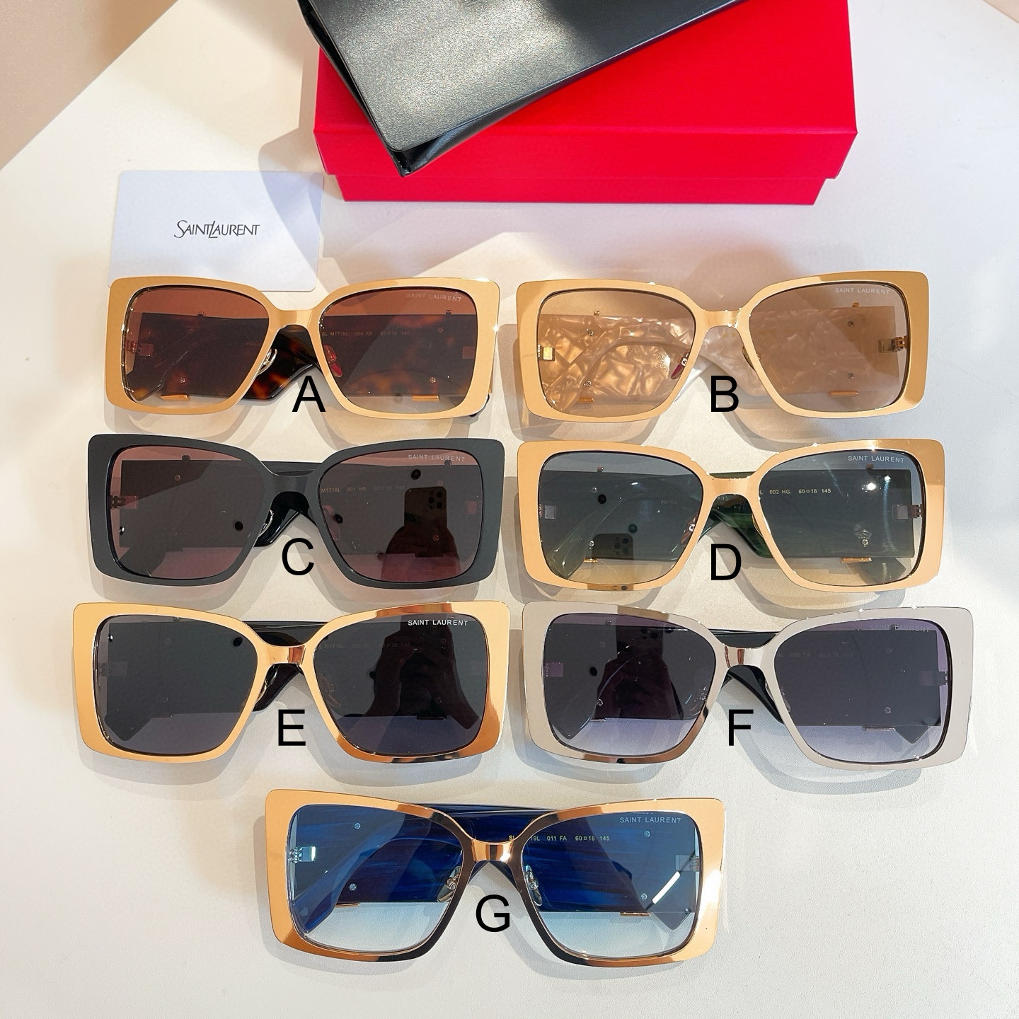 생로랑 Saint laurent SL M1719L 60口18-145